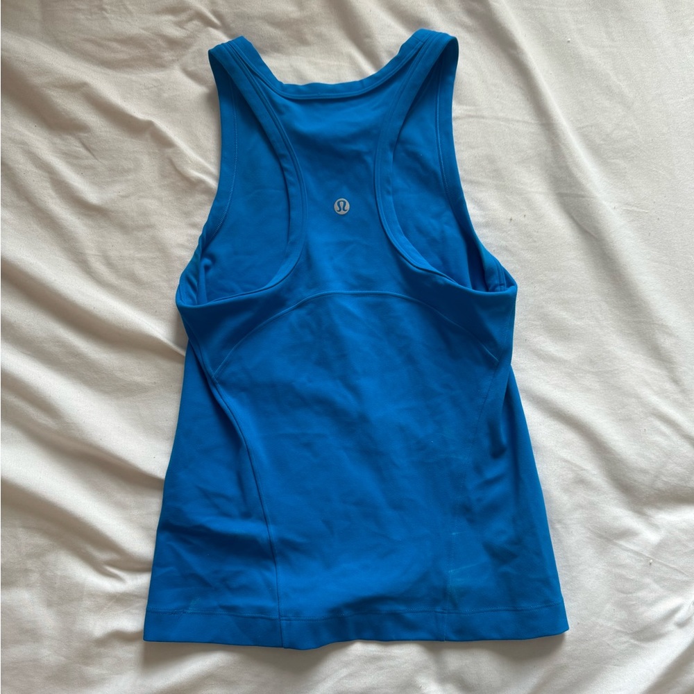 lululemon size 4 power pivot tank top